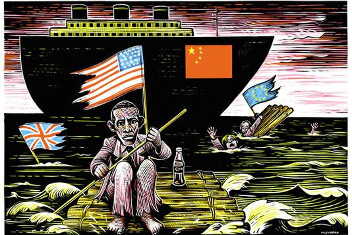 déclin du monde occidental
